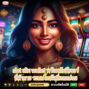 slot เติม wallet พร้อมกับฟีเจอร์ที่ท้าทาย ระบบโบนัสที่แตกบ่อย